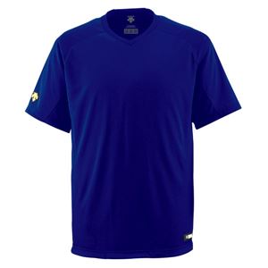 デサント(DESCENTE) ジュニアベースボールシャツ(Vネック) (野球) JDB202 ロイヤル 130
